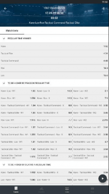 Screenshot of the application Melbet - #7